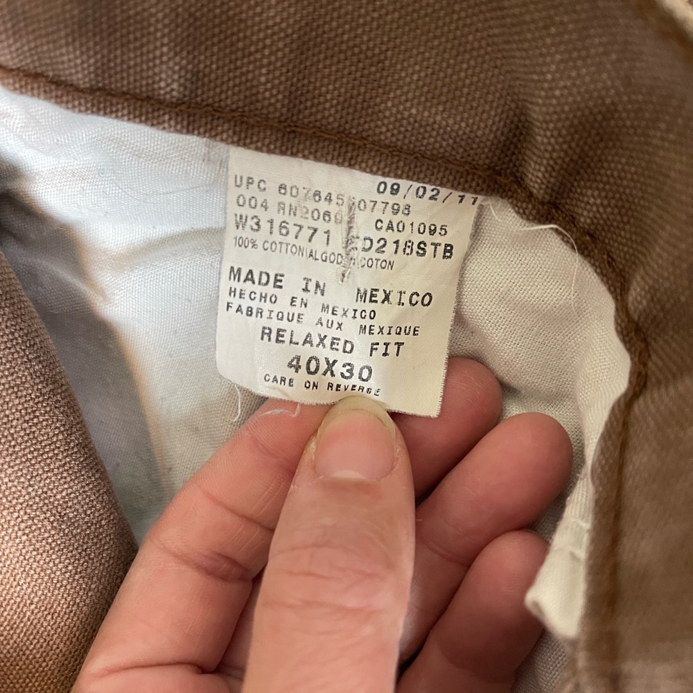 Dickies Classic Brown Utility Pants - Picture 5 of 5